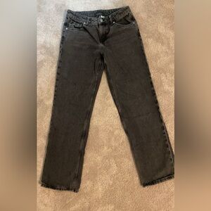 H&M Divided Dark Gray Denim Pants